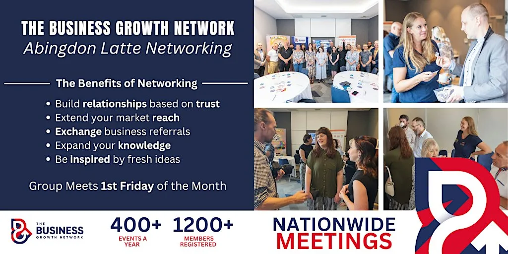 Abingdon Latte Networking 2026 at Courtyard by Marriott Oxford South