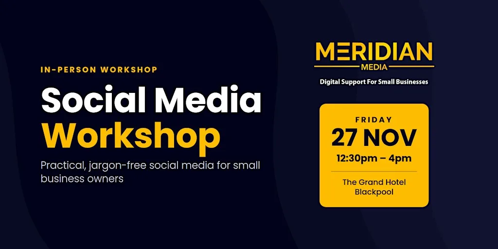 Social Media Workshop for Small Businesses at Grand Hotel Blackpool