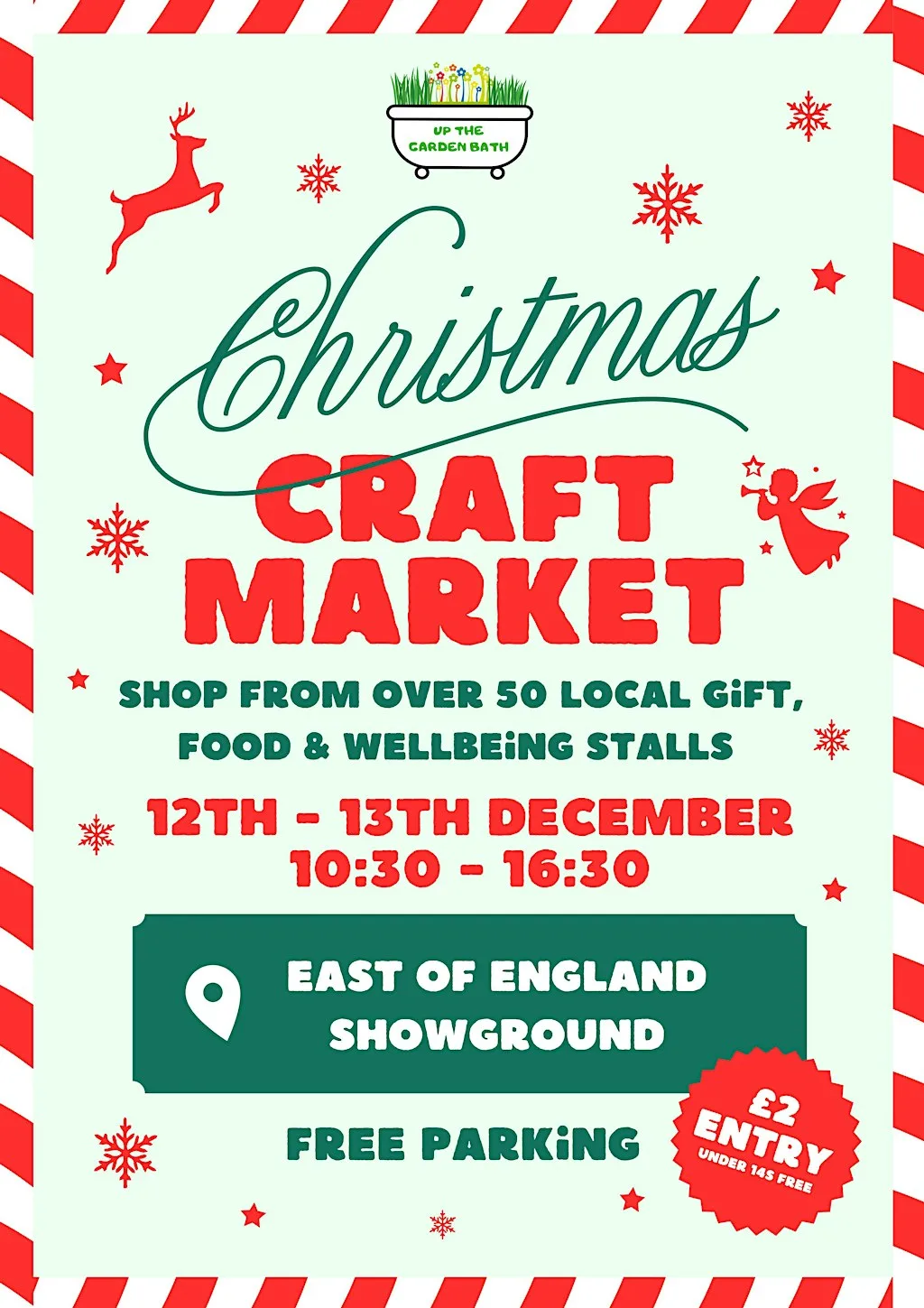 Christmas Craft Market at the East Of England Showground at East of England Showground