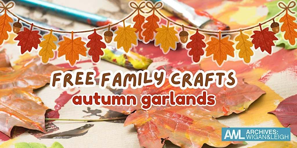 FREE Family Crafts – autumn garlands!