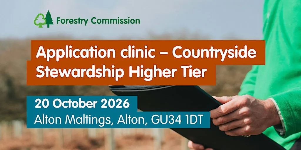 Application clinic for CSHT Woodland Improvement at Alton Maltings Centre