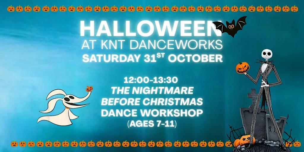The Nightmare Before Christmas: Halloween Dance Party (for ages 7-11) at 114 Chapel St