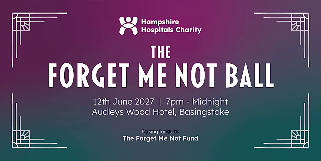 The Forget Me Not Ball at Audleys Wood Hotel
