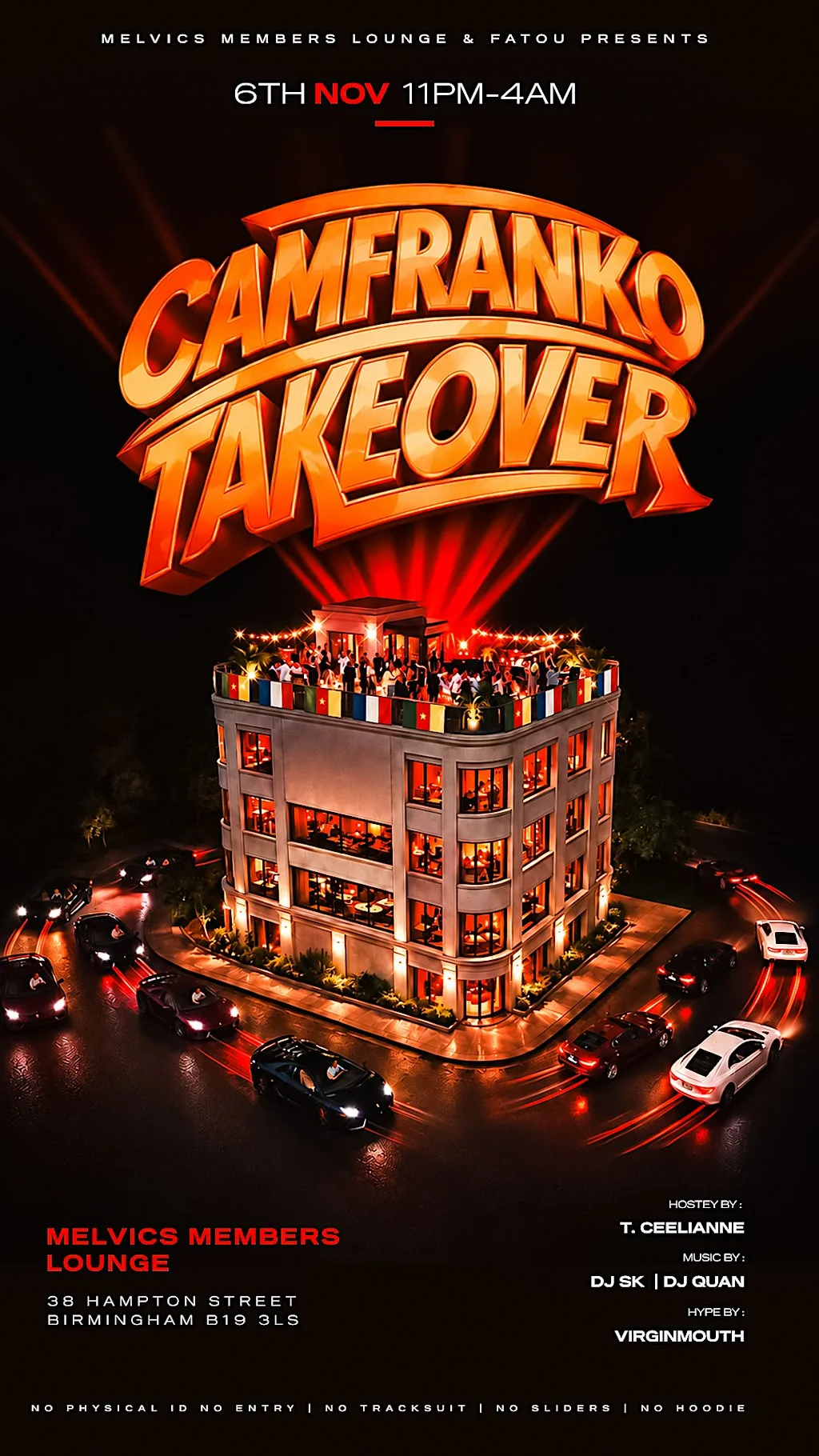 CAMFRANKO TAKEOVER at MELVIC’S LOUNGE