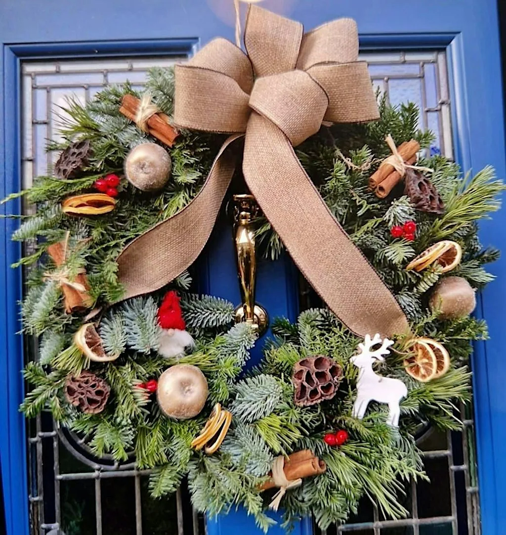Festive wreath workshop