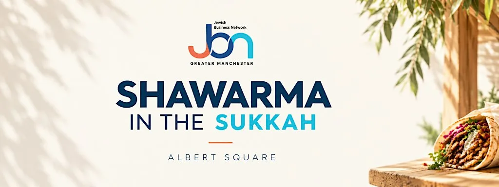 Shawarma in the Sukkah at Albert Square