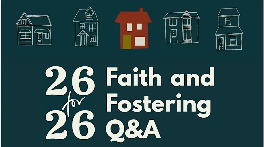 26 for 26: Faith and Fostering Q&A at St Mark's Church