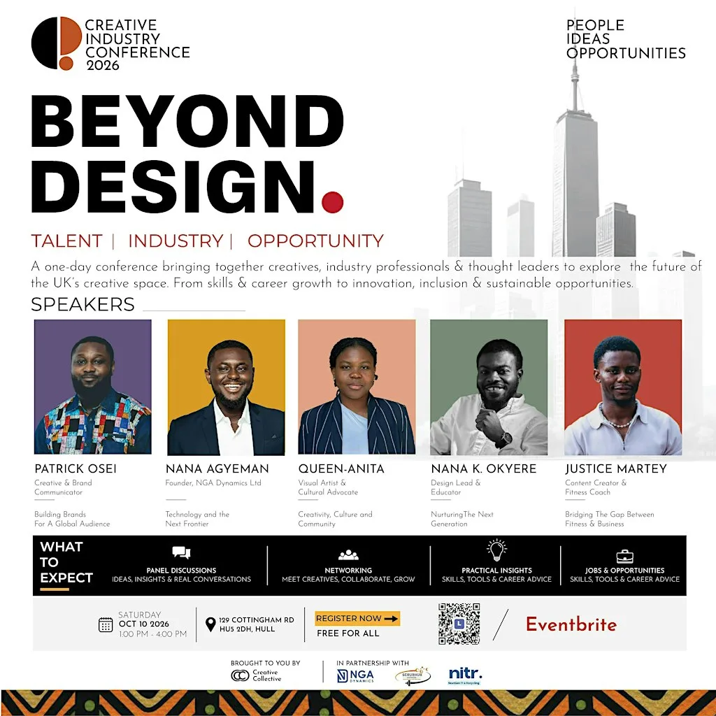 BEYOND DESIGN, CREATIVE INDUSTRY CONFERENCE at 129 Cottingham Rd
