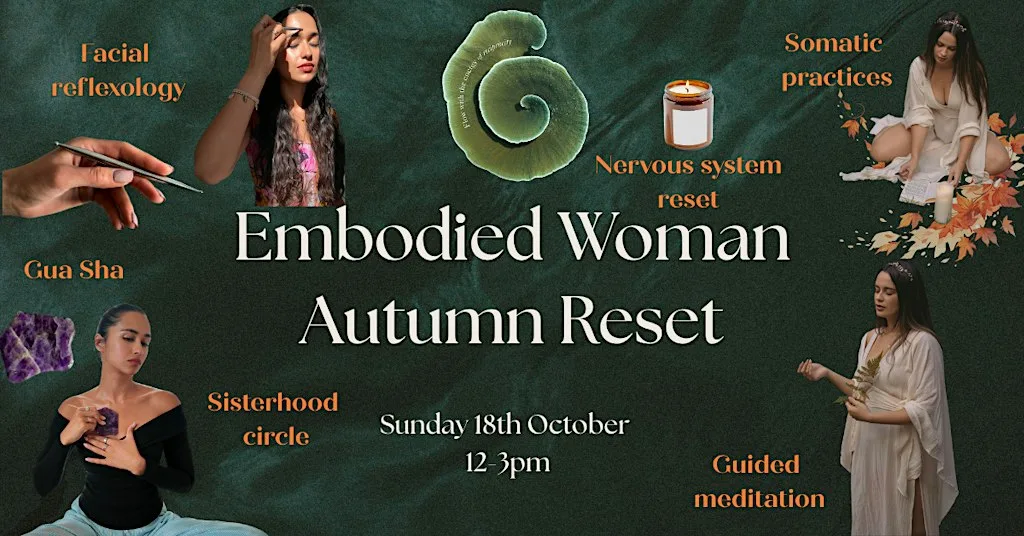 Embodied Woman Autumn Reset at Space at the Mill