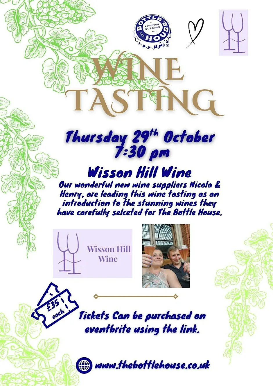 Wine Tasting - October