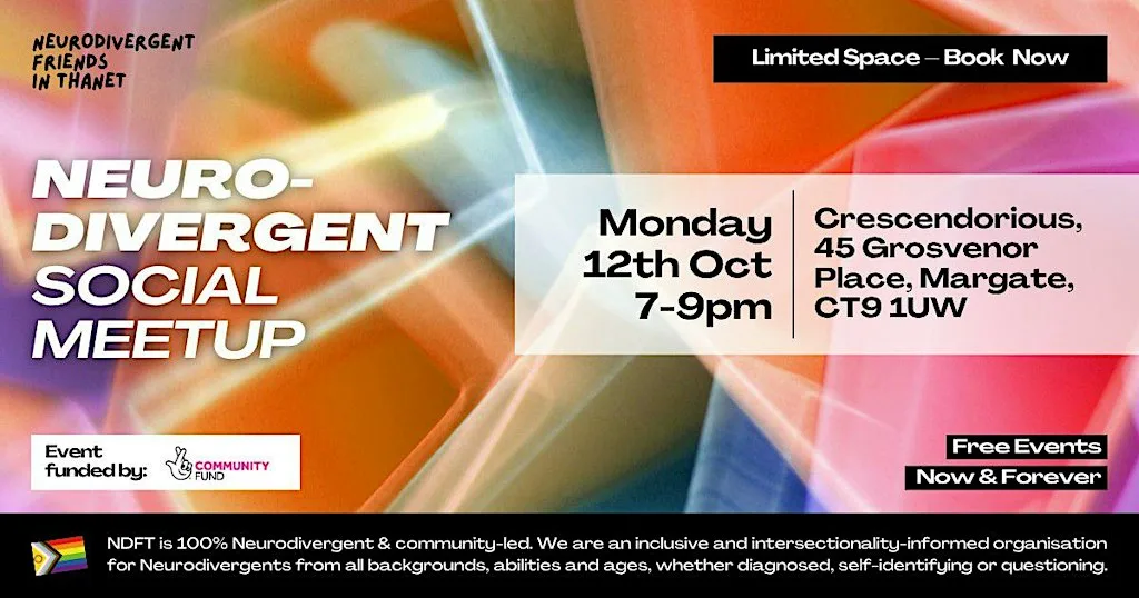 October Meetup - Neurodivergent Friends in Thanet at 45 Grosvenor Pl