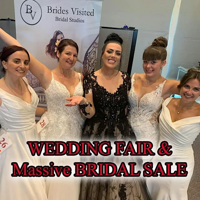 Wedding Fair featuring "The Big Wedding Dress Sale" at Kempton Racecourse at Kempton Park Racecourse