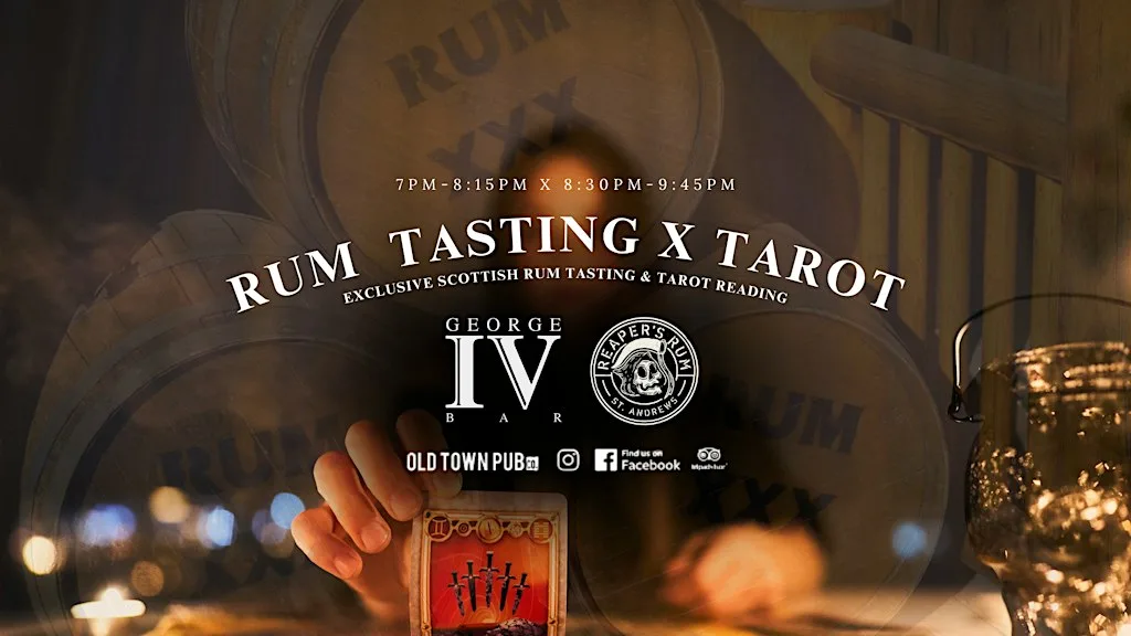 Reapers Rum Tasting & Tarot Reading at George IV Bar