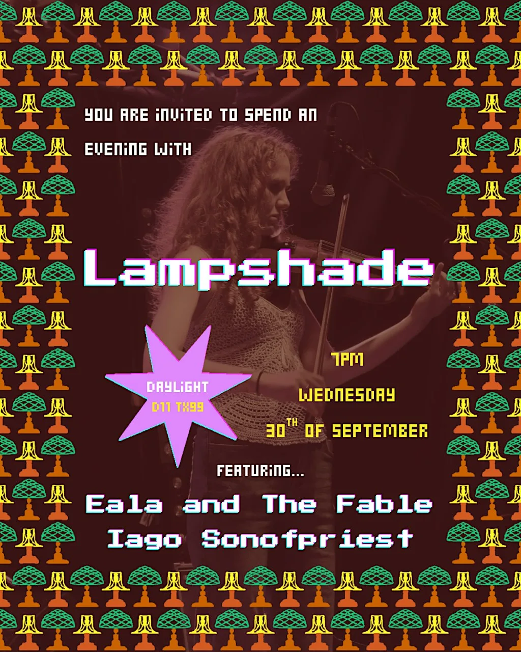 An Evening with Lampshade at Daylight