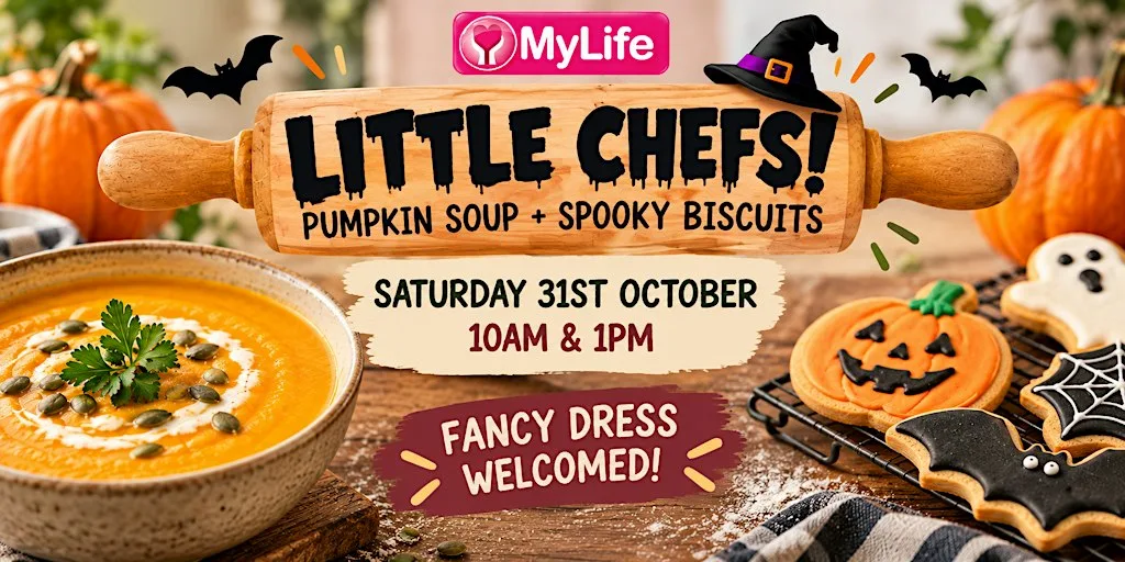 Halloween Little Chefs: Pumpkin Soup & Spooky Biscuits at Thompson House Equestrian Centre