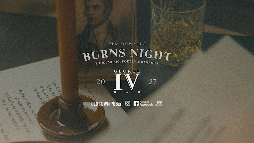Burns Night at George IV