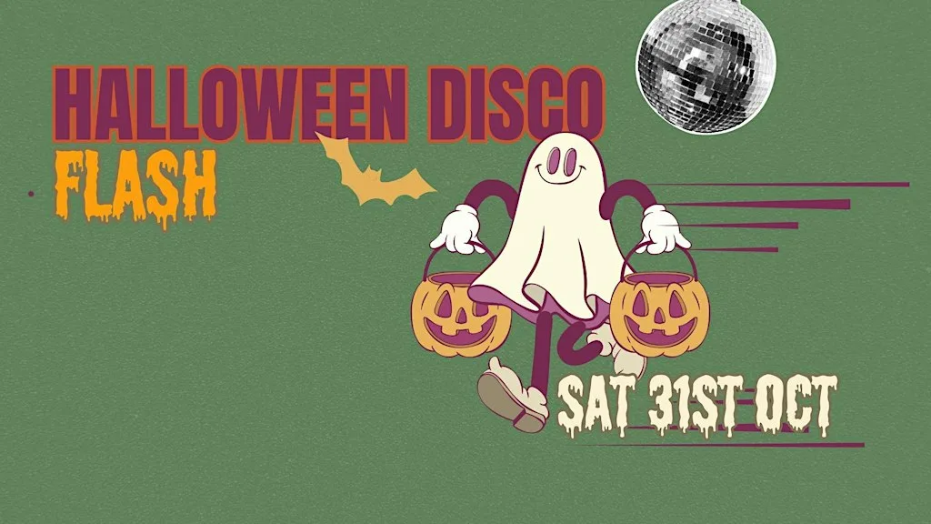 Flash Village Halloween Disco at Flash Village Hall