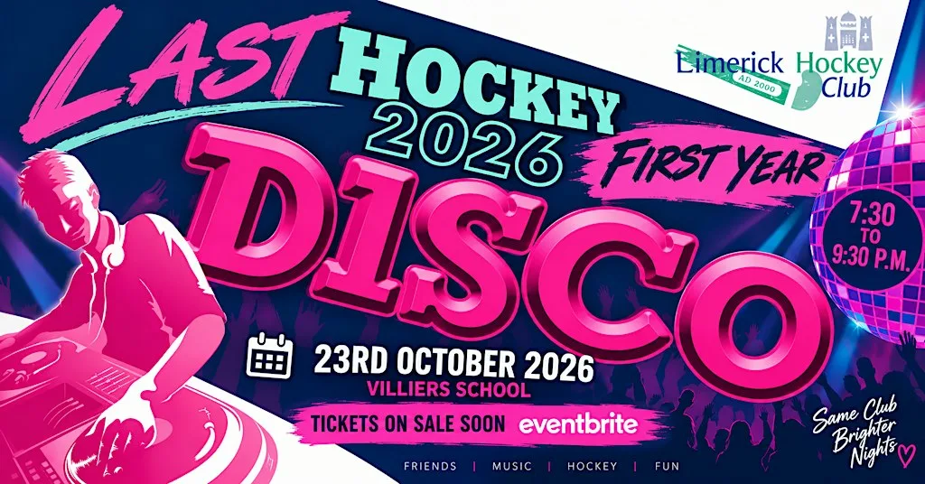 Final 1st year hockey disco at Villiers School
