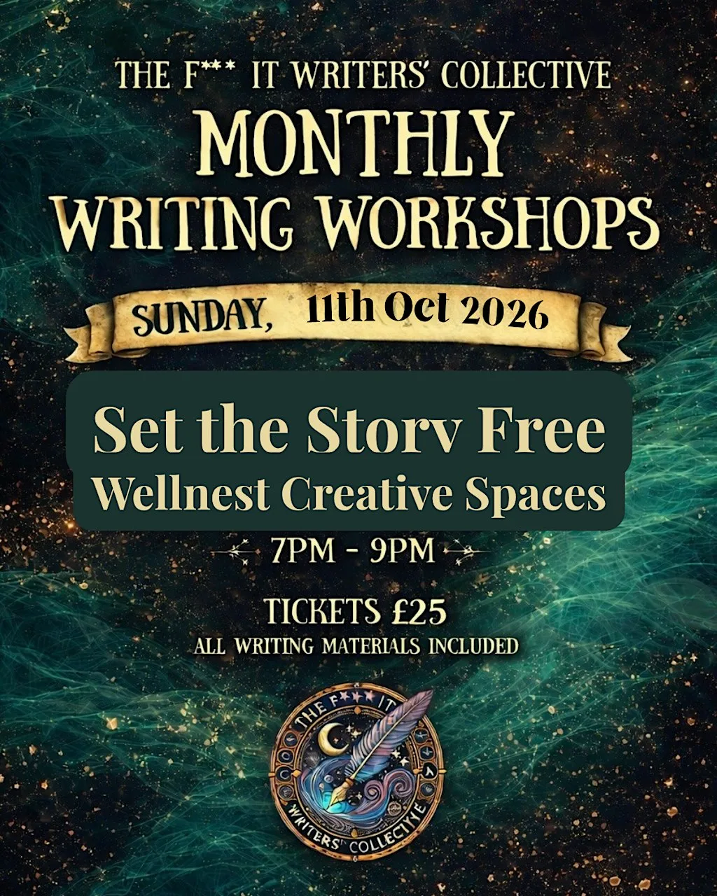 F*** It Writers' Collective - Set The Story Free at Pam Millan Studio, The Craws Nest Collective