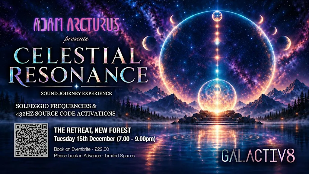 Celestial Resonance - 432Hz Solfeggio Sound Journey at The Retreat New Forest