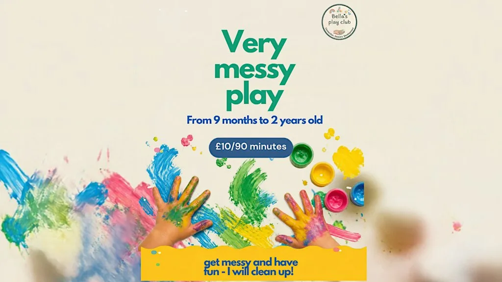 Bella’s play club - Very messy play