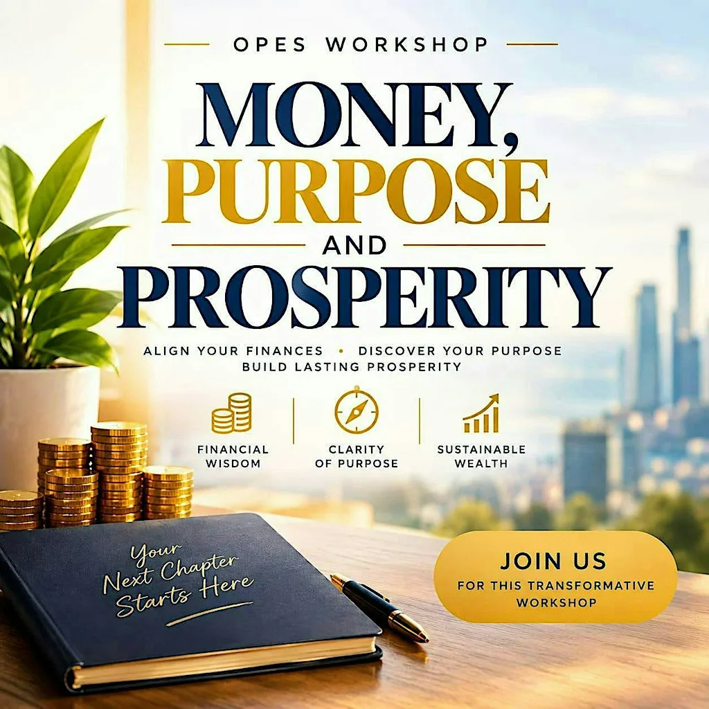 Money, Purpose and Prosperity at Freedom works, 3rd floor