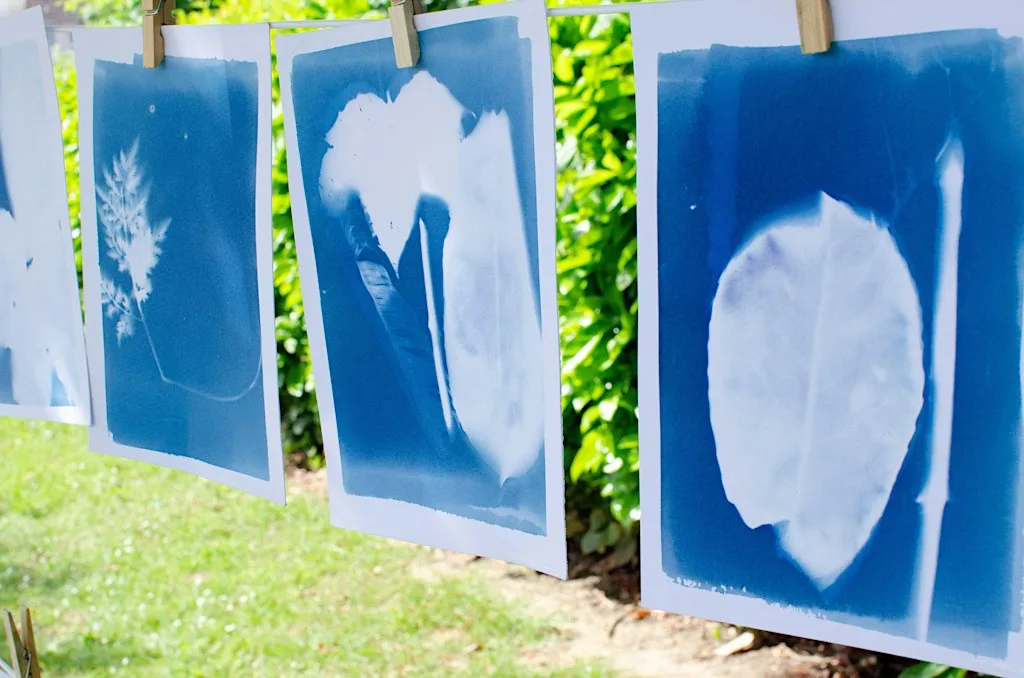 Cyanotype Workshop at Leicester Cathedral