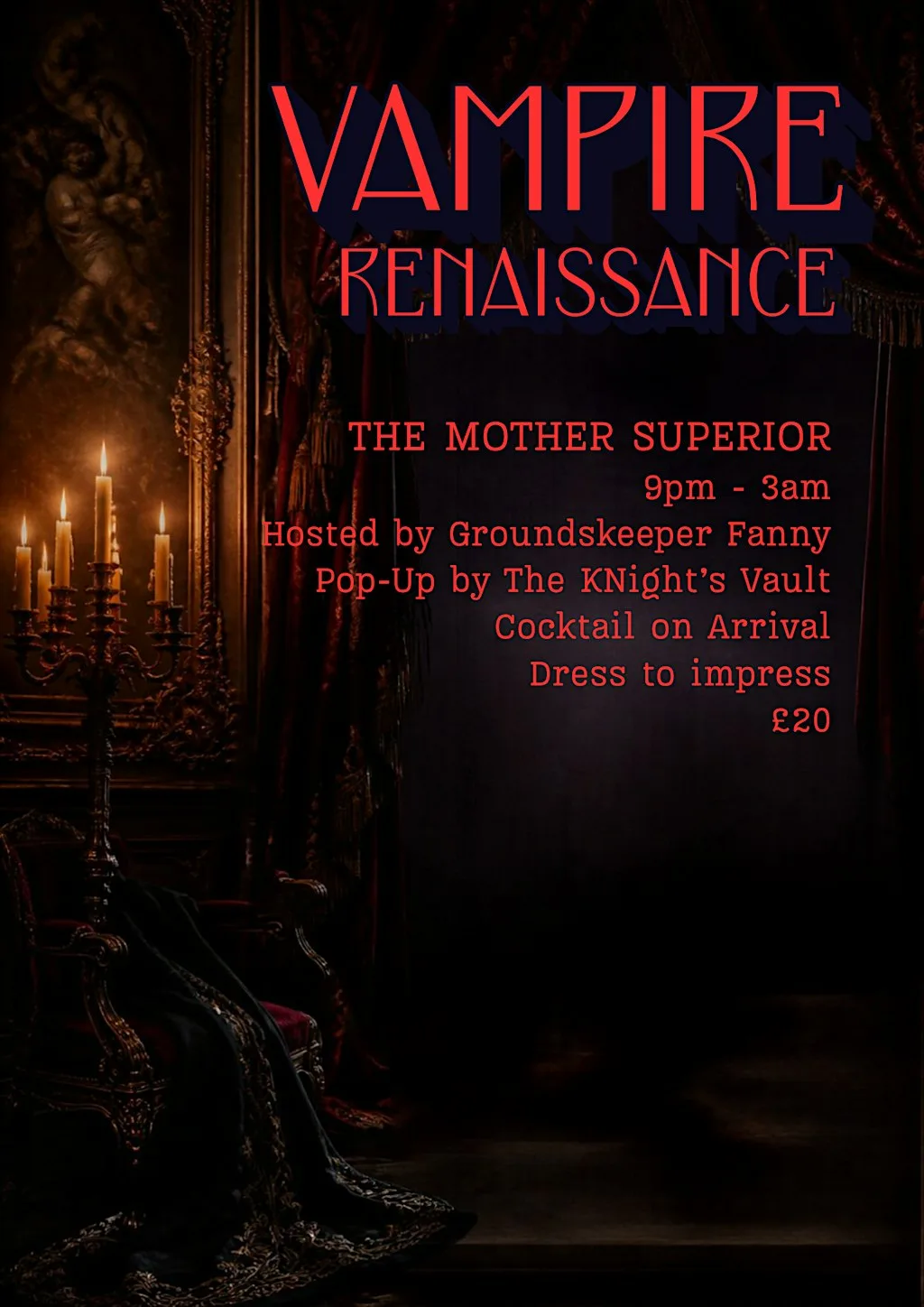 Halloween Night: Vampire Renaissance
