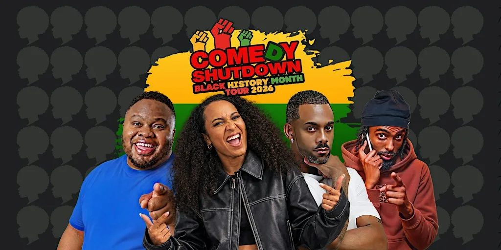 COBO : Comedy Shutdown Black History Month Special – Newcastle Under Lyme at New Vic Theatre