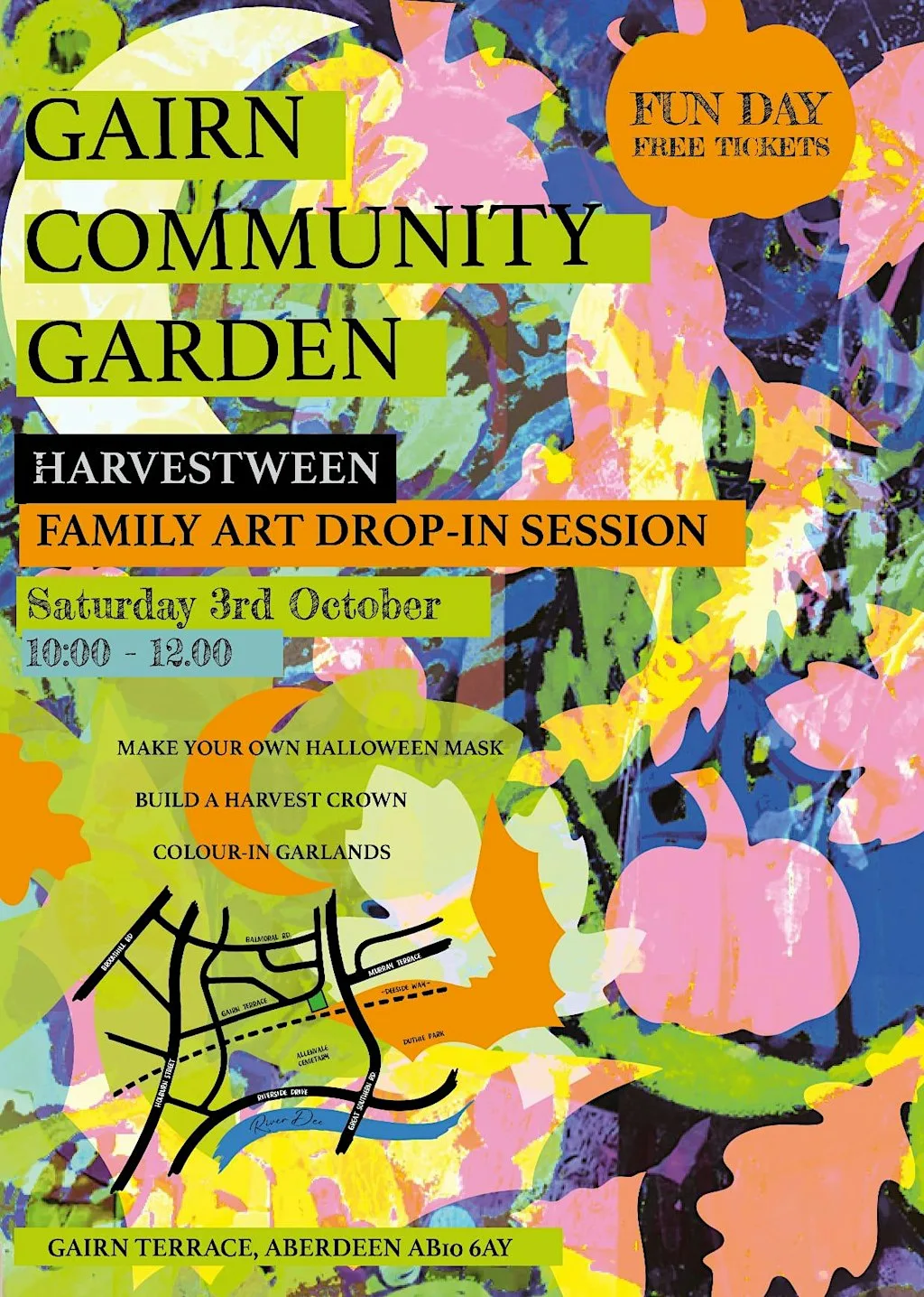 Harvestween – Family Fun Day at Gairn Community Garden