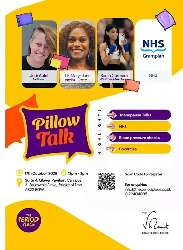 Pillow Talk: Ladies Health and Wellbeing Hangout