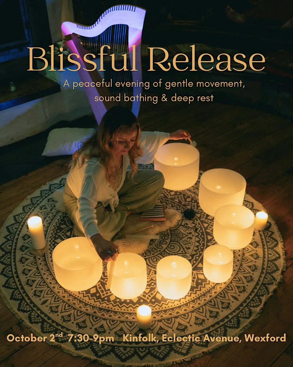Yoga & Sound Bath ~ Blissful Release & Deep Rest at Eclectic Avenue
