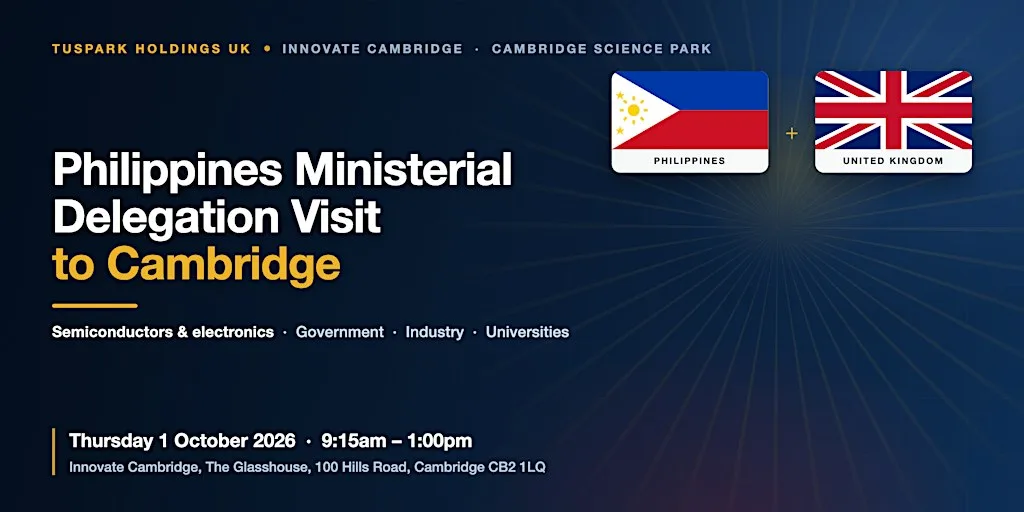 Philippines Ministerial Delegation Visit to Cambridge
