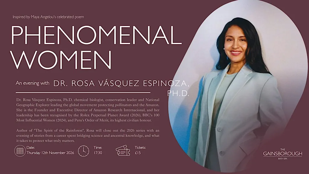 An Evening with Dr. Rosa Vásquez Espinoza at The Gainsborough Bath Spa