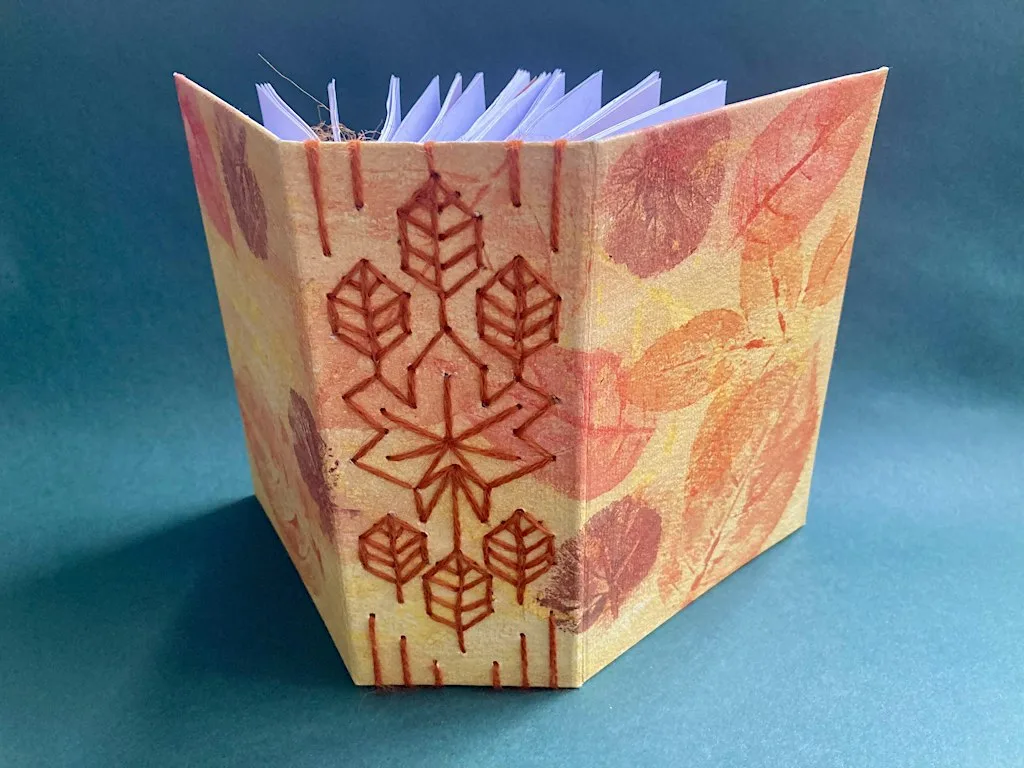AUTUMN LEAVES - In-Person Creative Bookbinding Workshop Worcestershire