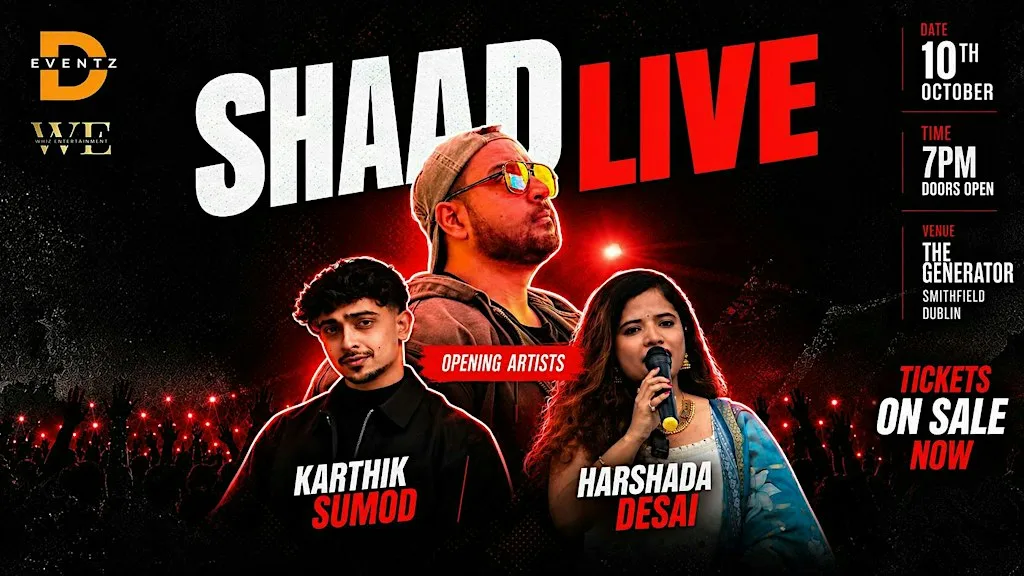 SHAAD LIVE at Generator Dublin