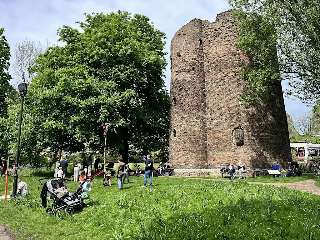 Norwich Radical History walk at Timber Hill