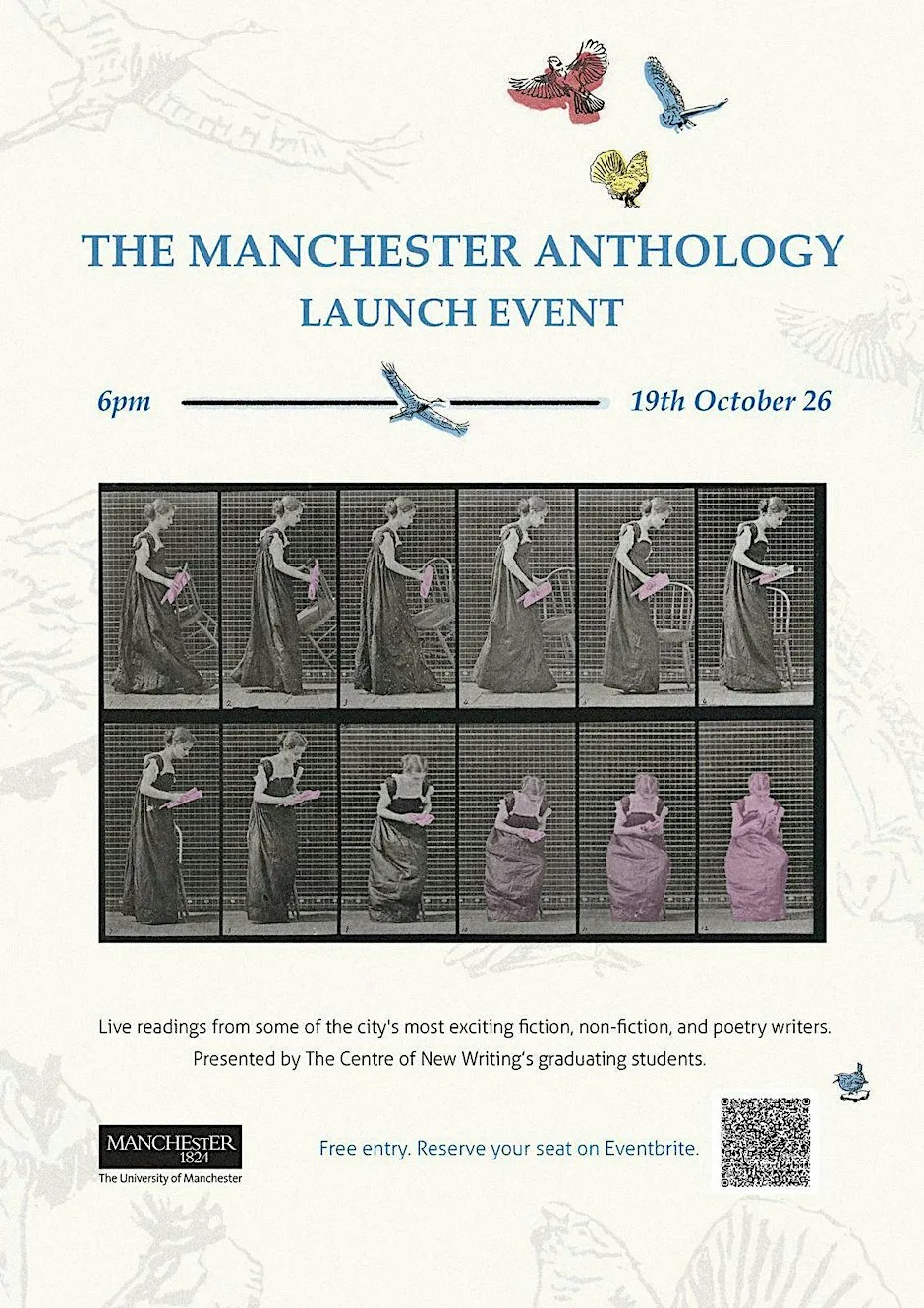 Launch Event: The Manchester Anthology (Vol. 16) at International Anthony Burgess Foundation