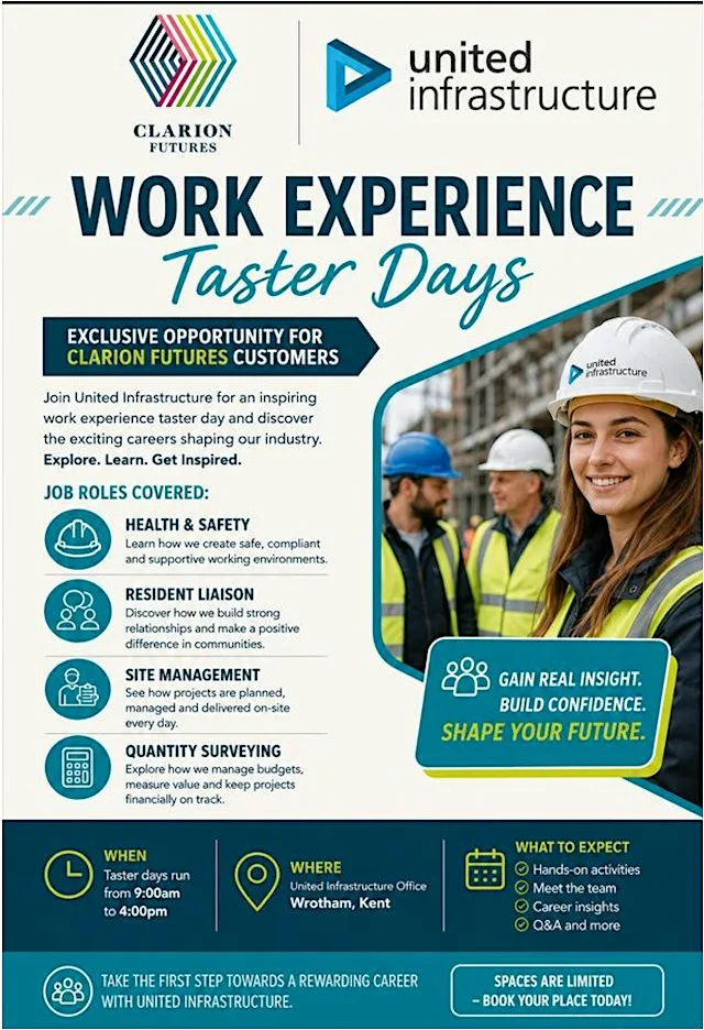 Work Experience Taster Day at Nepicar Park Industrial Estate