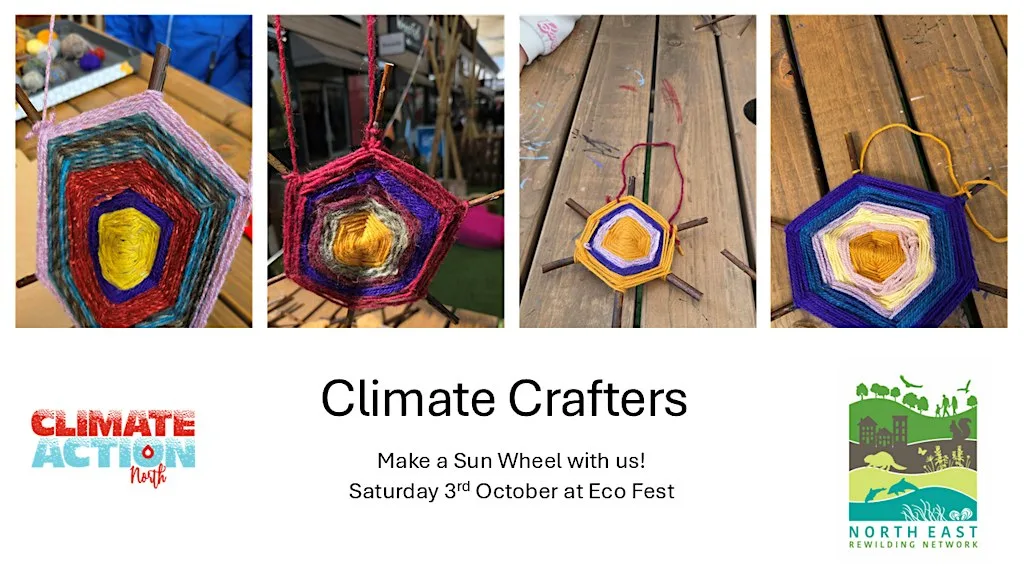 Climate Crafters Workshop 2 - Make a Willow Sun Wheel at Culture House