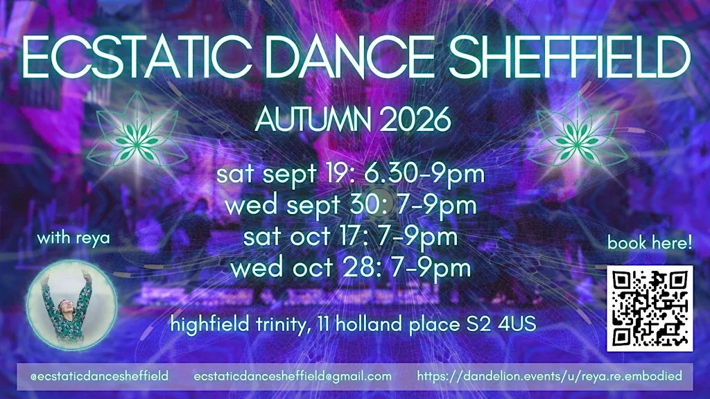 Sat Oct 17th Ecstatic Dance Sheffield