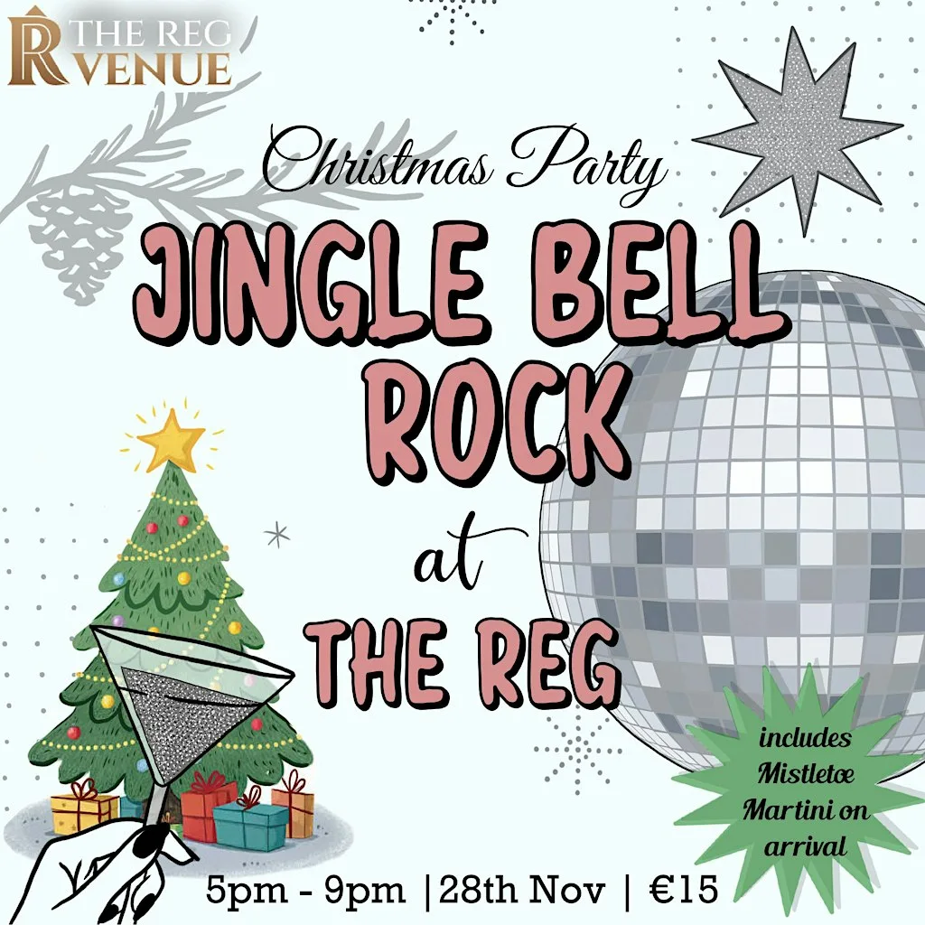 Jingle Bell Rock Christmas Party at The Reg