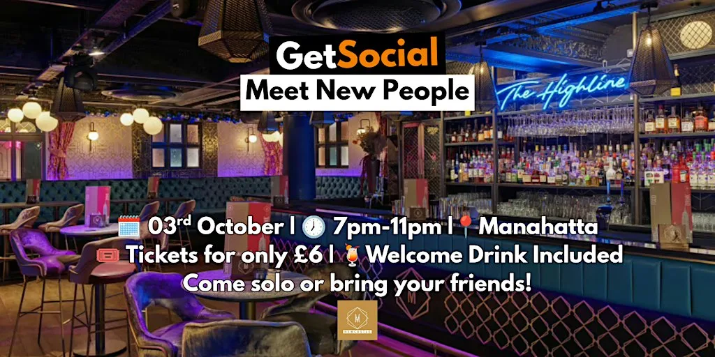 Newcastle Social for Young Professionals (20s–40s) | Meet New People at Manahatta