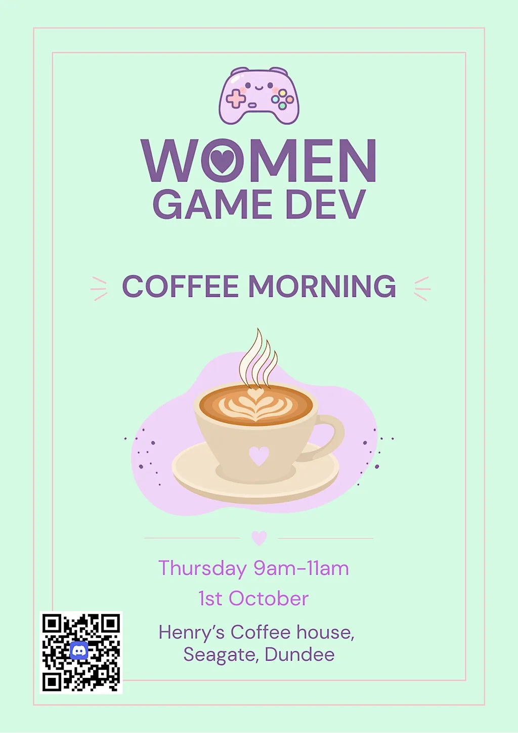 Women Game Dev Coffee Morning