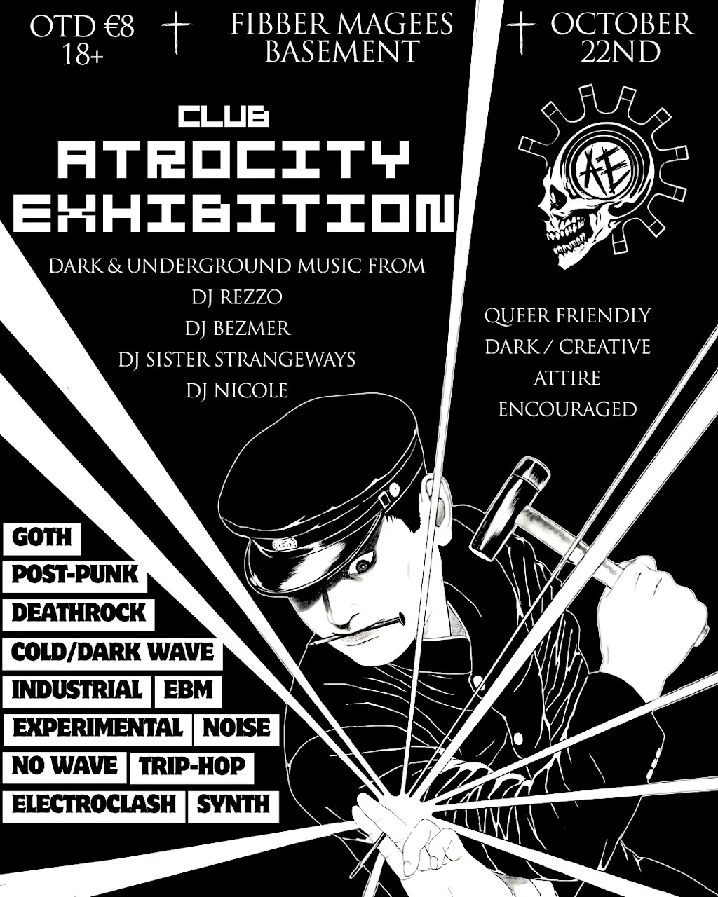 Atrocity Exhibition at Fibber Magees