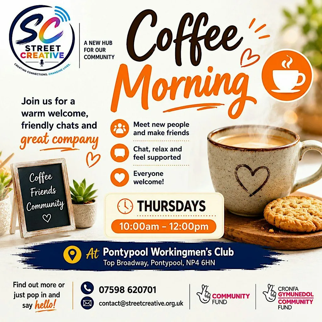 Coffee Morning with StreetCreative