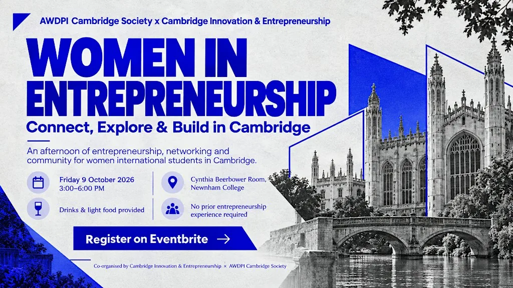 Women in Entrepreneurship: Connect, Explore & Build in Cambridge