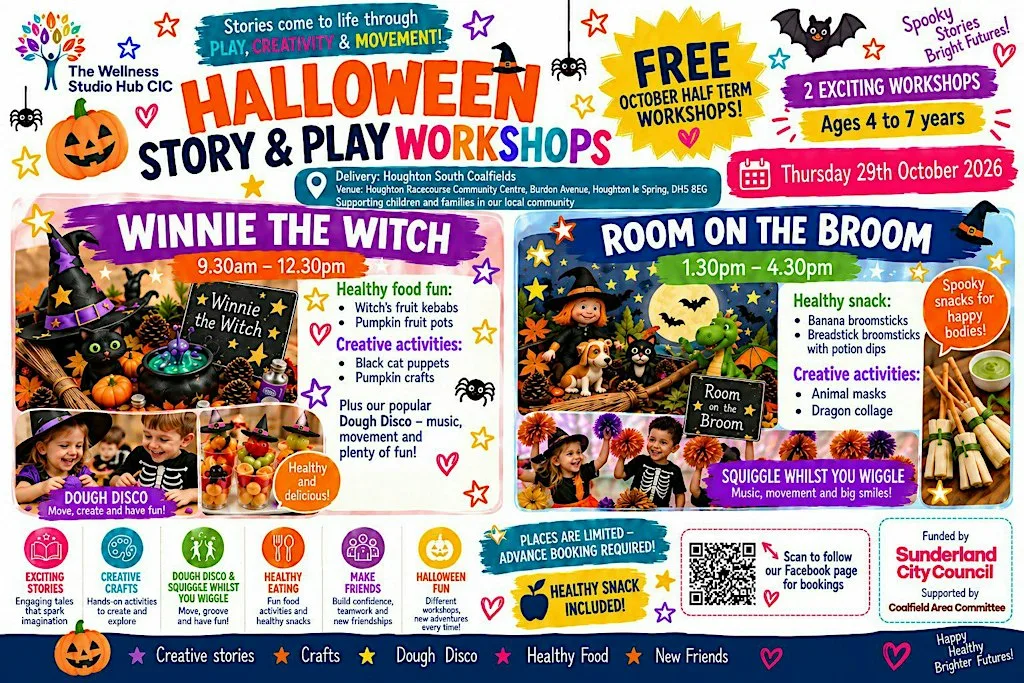 Winnie the Witch at Houghton Racecourse Community Centre
