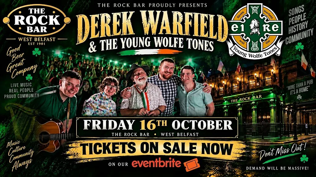 Derek Warfield & The Young Wolfe Tones at The Rock Bar