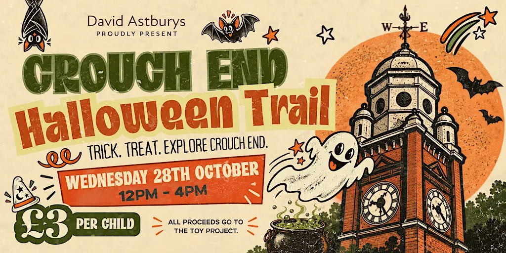 Crouch End Halloween Trail 2026: Half-term Fun!